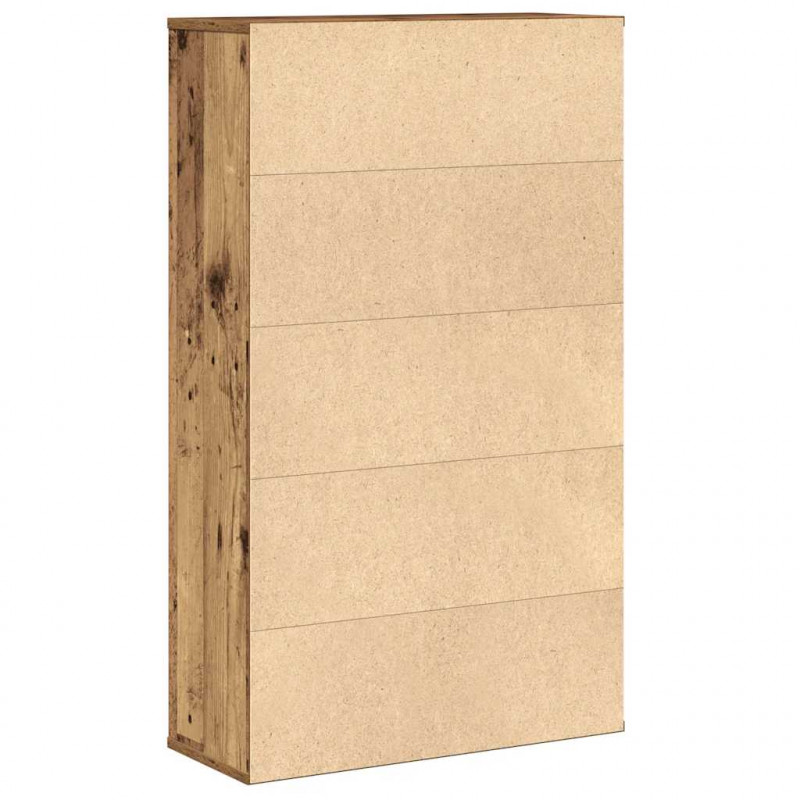 Regał, stare drewno, 60x24x101,5 cm, materiał drewnopochodny