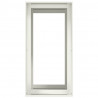 Doniczka Biała 40x80x80 cm Stalowa