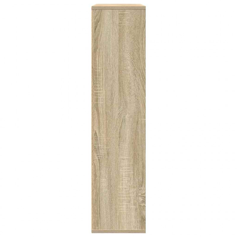 Regał, dąb sonoma, 89x24x101,5 cm, materiał drewnopochodny