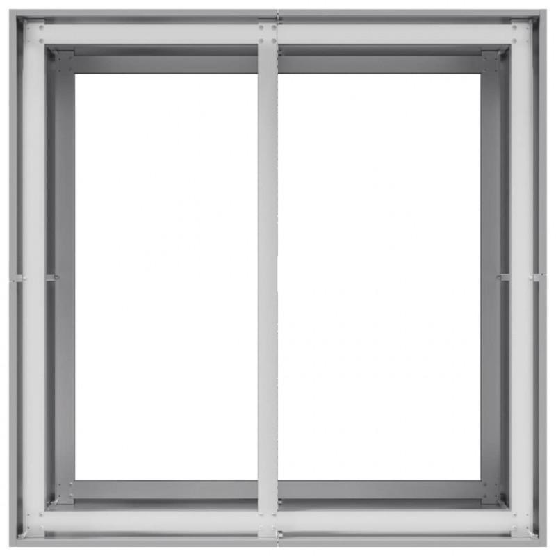 Doniczka 80x80x80 cm Stal ocynkowana