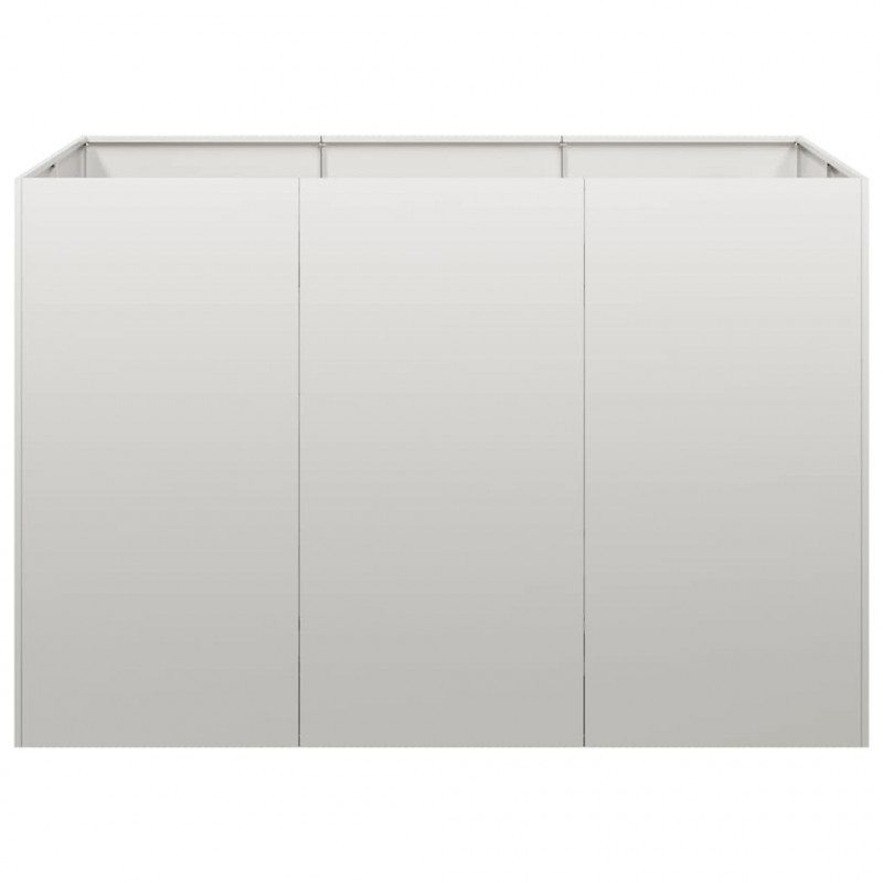 Doniczka 120x80x80 cm Stal nierdzewna