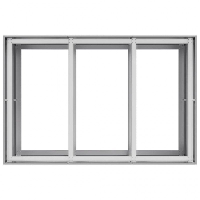 Doniczka 120x80x80 cm Stal ocynkowana