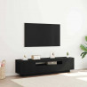 Szafka pod telewizor Czarny 160 x 35 x 40 cm