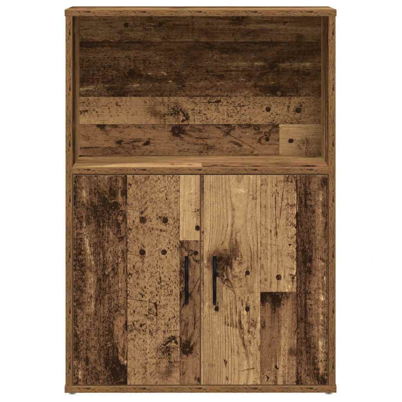 Regał na książki, stare drewno, 60x24x85 cm