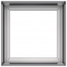 Doniczka 40x40x30 cm Stal ocynkowana