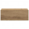 Pływająca szafka nocna Artisan Oak 40x32x15 cm Drewno klejone