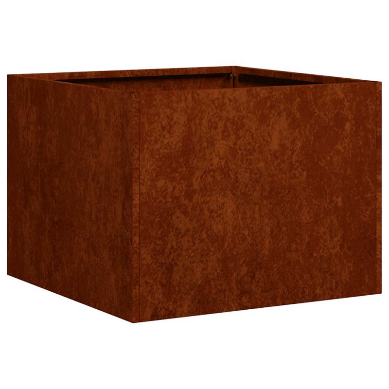 Doniczka Rusty 40x40x30 cm Stal nierdzewna