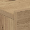 Pływająca szafka nocna Artisan Oak 40x32x15 cm Drewno klejone