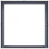 Doniczka Antracyt 80x80x30 cm Stal