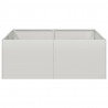 Doniczka 80x80x30 cm Stal nierdzewna
