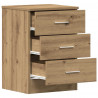 Szafka nocna Artisan Oak 38x35x55 cm Drewno klejone
