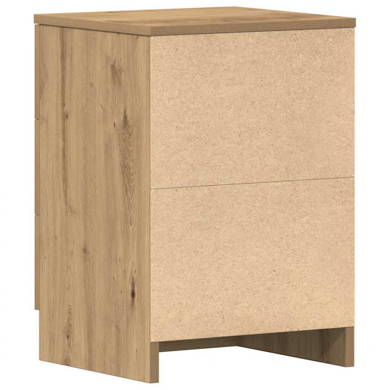 Szafka nocna Artisan Oak 38x35x55 cm Drewno klejone