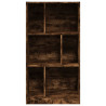 Regał, przydymiony dąb 57x28,5x107,5 cm materiał drewnopochodny