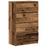 Komoda Stare drewno 60x35x98,5 cm Drewno klejone