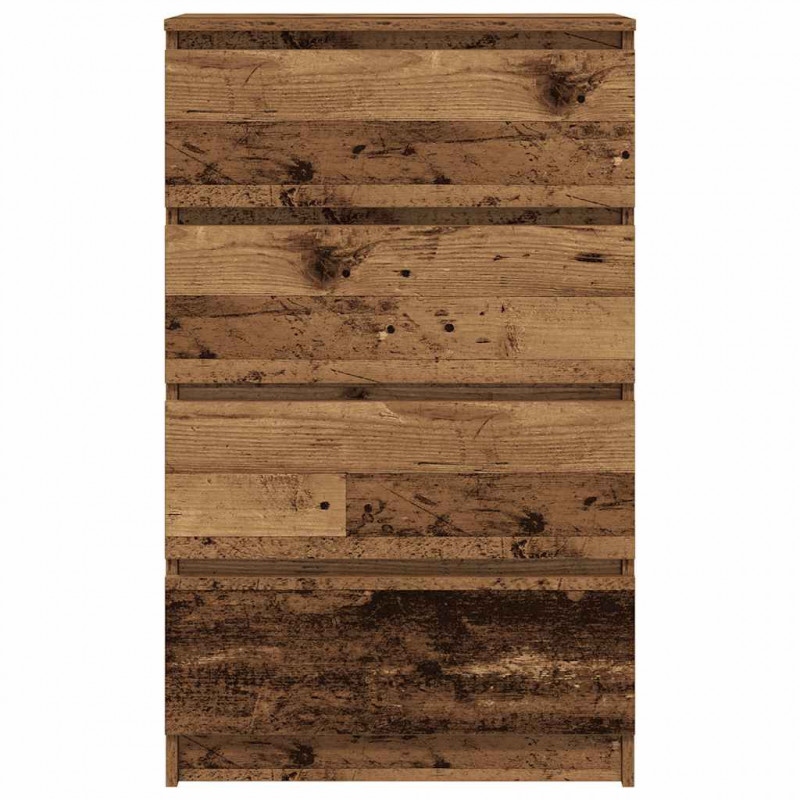 Komoda Stare drewno 60x35x98,5 cm Drewno klejone