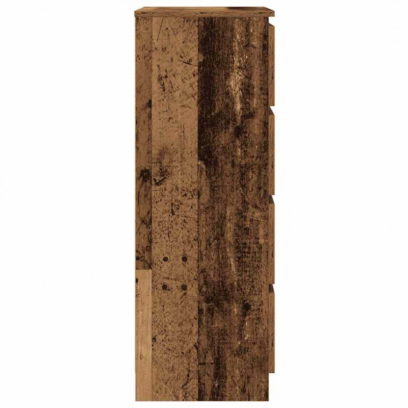 Komoda Stare drewno 60x35x98,5 cm Drewno klejone