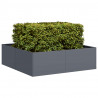 Doniczka Antracyt 100x100x30 cm Stal