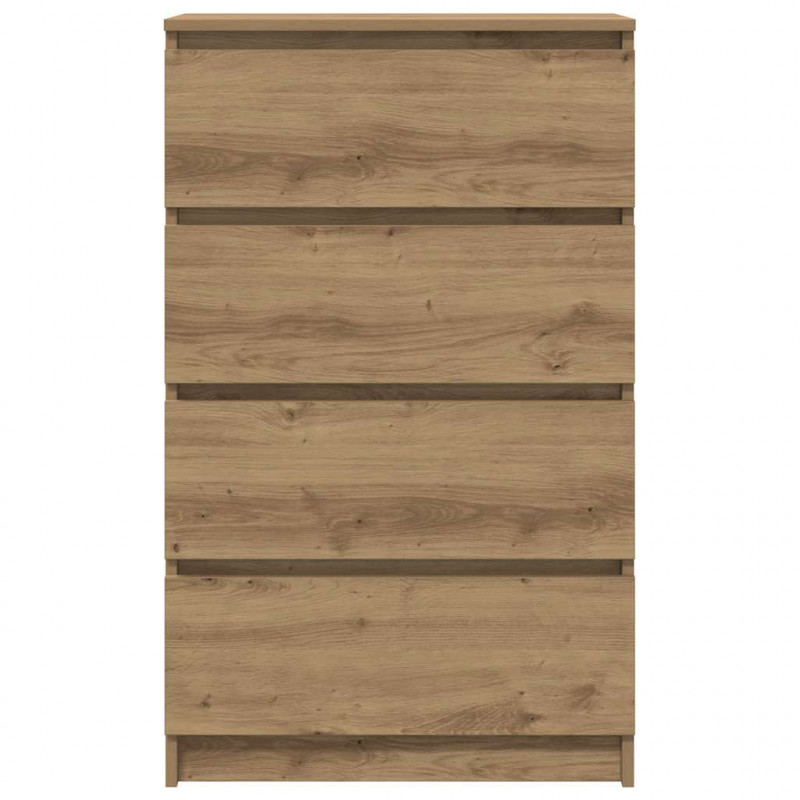 Komoda Artisan Dąb 60x35x98,5 cm Drewno klejone