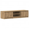 Szafka RTV Artisan Oak 140x40x36 cm Drewno klejone