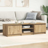 Szafka RTV Artisan Oak 140x40x36 cm Drewno klejone