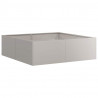 Doniczka Rusty 100x100x30 cm Stal nierdzewna