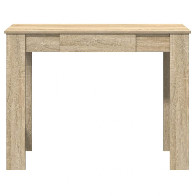 Biurko, kolor dąb sonoma, 100x45x75 cm, materiał drewnopochodny