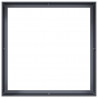 Doniczka Antracyt 100x100x40 cm Stal