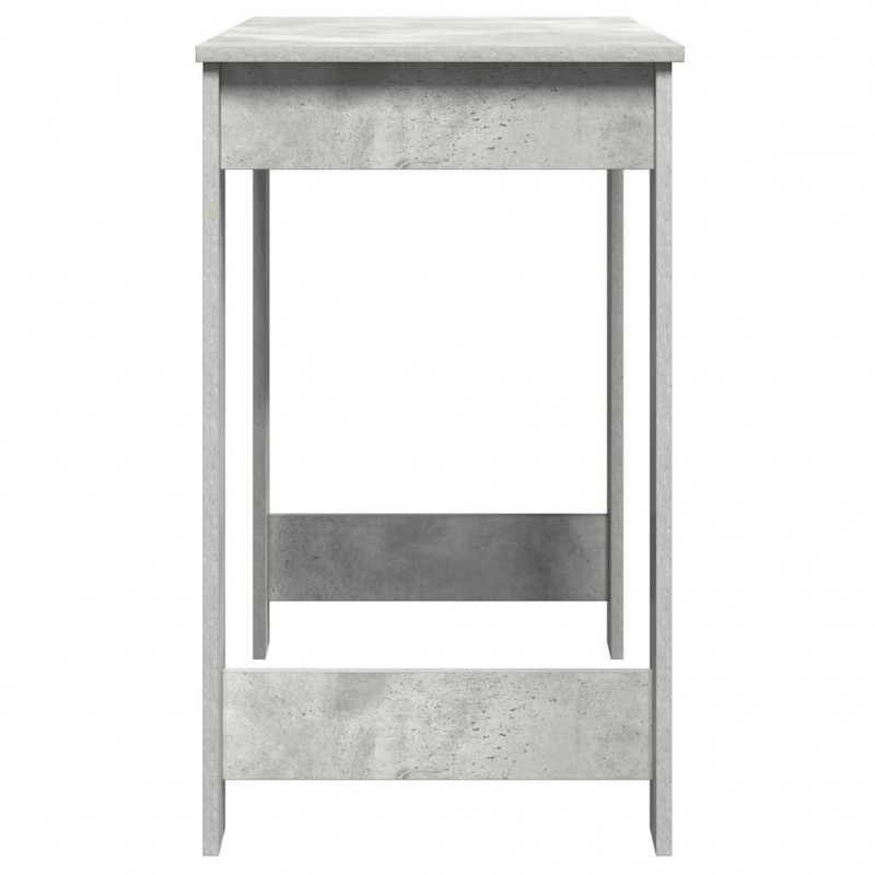 Biurko, szarość betonu, 100x45x75 cm, materiał drewnopochodny