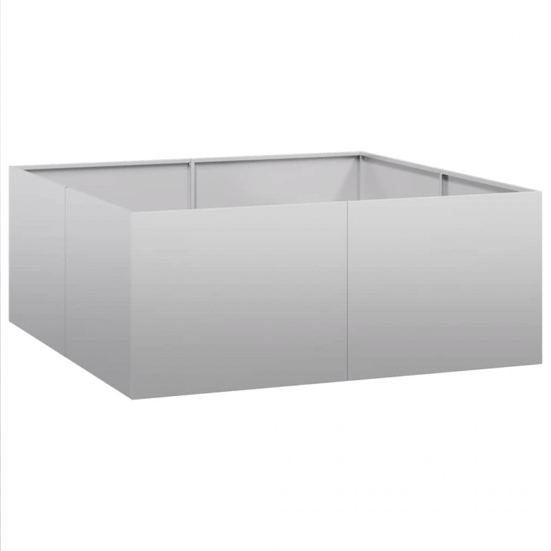 Doniczka 100x100x40 cm Stal ocynkowana