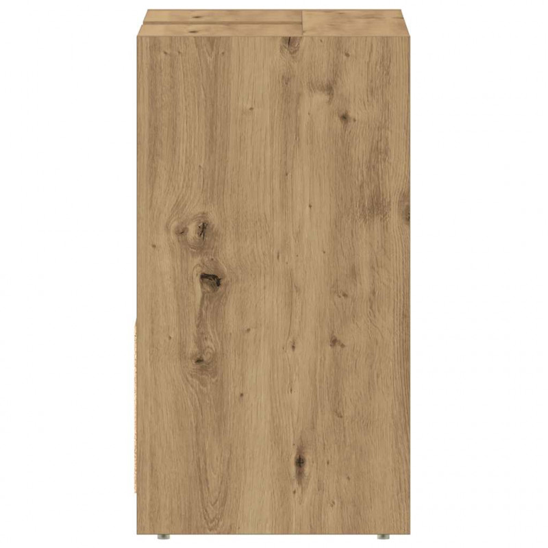 Szafka pod umywalkę, dąb artisan, 60x33x60 cm