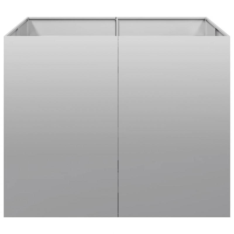 Doniczka 100x100x80 cm Stal ocynkowana