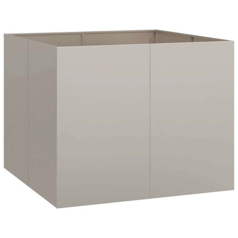 Doniczka Rusty 100x100x80 cm Stal nierdzewna