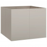 Doniczka Rusty 100x100x80 cm Stal nierdzewna