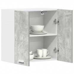Szafka ścienna kuchenna Betonowa szara 60x31x60 cm