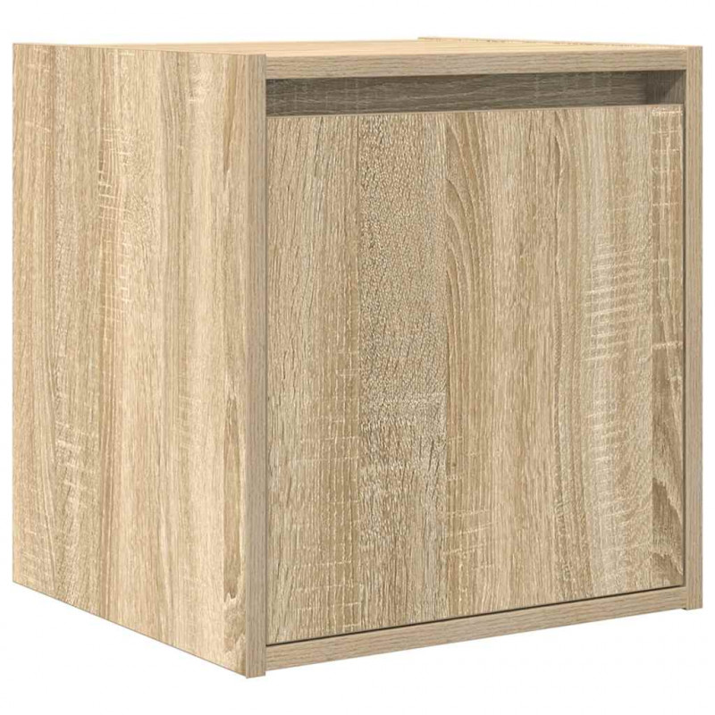 Szafka nocna ścienna Sonoma Oak 38x34x40 cm