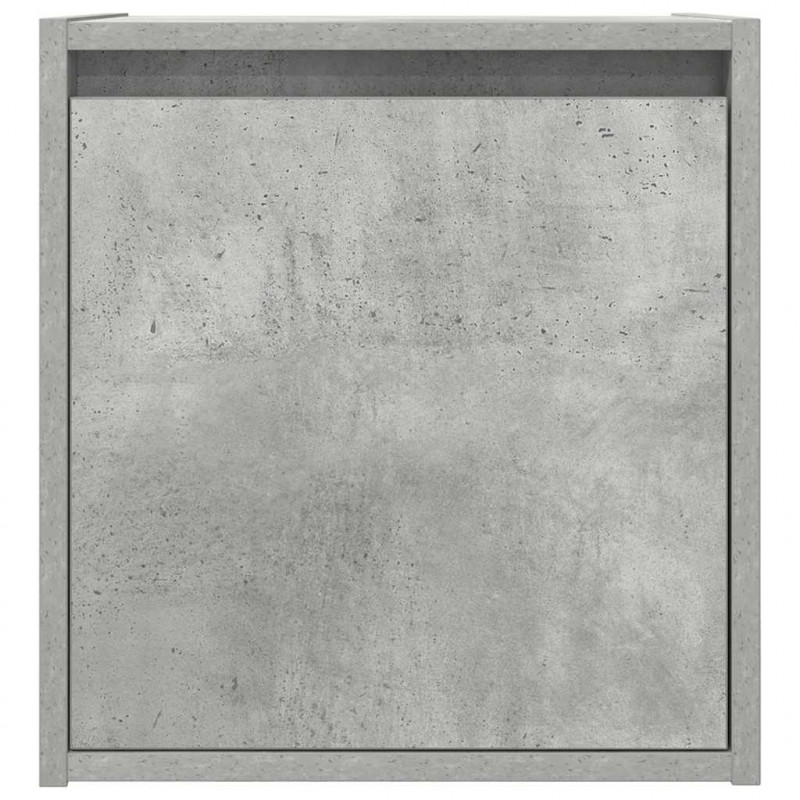 Szafka nocna wisząca Betonowa Szara 38x34x40 cm