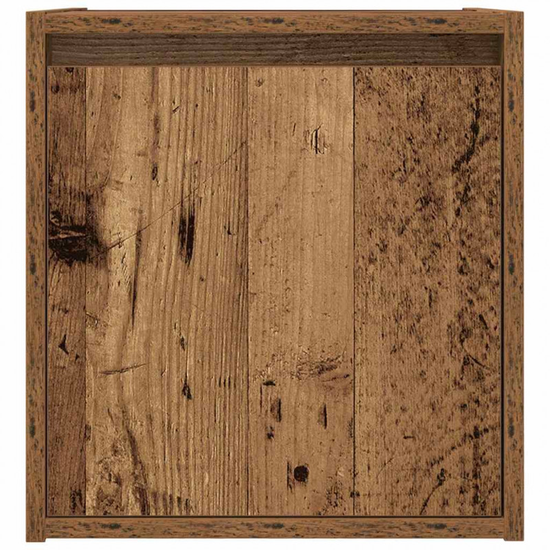 Szafka nocna ścienna Stare drewno 38x34x40 cm