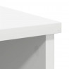 Komoda z szufladą Biała 101x35x76 cm Drewno klejone
