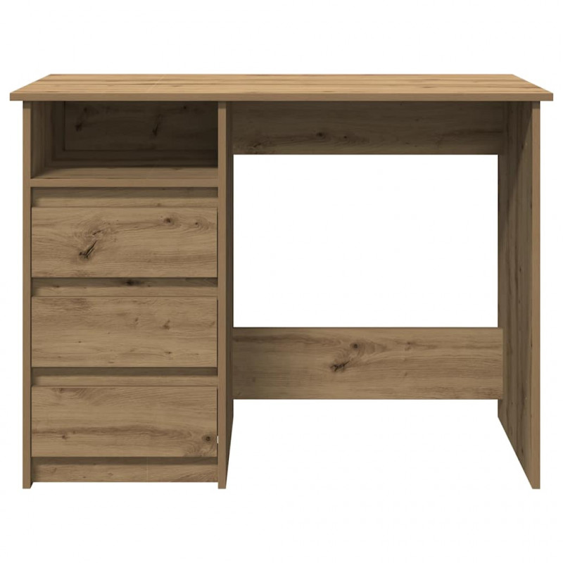 Biurko Artisan Oak 102x50x75 cm Drewno klejone