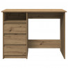 Biurko Artisan Oak 102x50x75 cm Drewno klejone