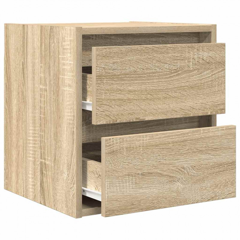 Szafka nocna ścienna Sonoma Oak 38x34x40 cm