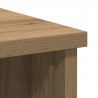 Komoda z szufladą Artisan Oak 101x35x76 cm Drewno klejone