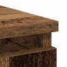 Komoda z szufladą Stare drewno 71x35x65 cm Drewno klejone