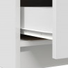 Komoda z szufladami Biała 71x35x84 cm Drewno klejone
