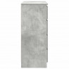 Komoda z szufladami Betonowa szarość 71x35x84 cm Drewno klejone