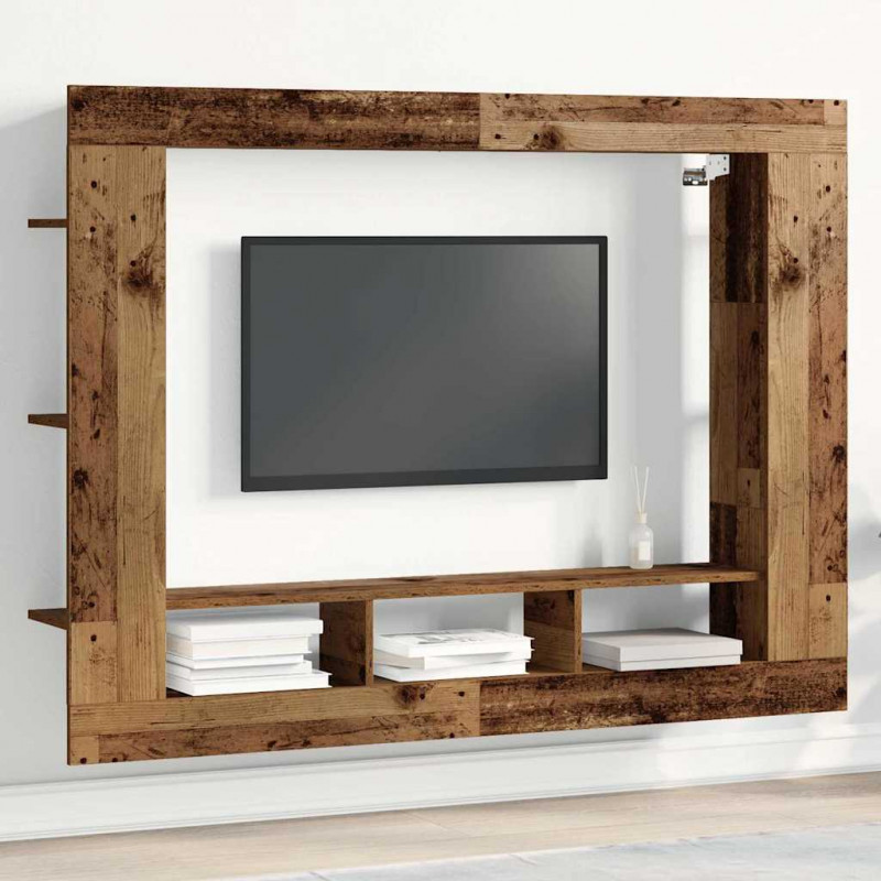 Szafka pod telewizor Stare drewno 152 x 22 x 113 cm