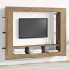 Szafka pod telewizor dąb artisan 152 x 22 x 113 cm