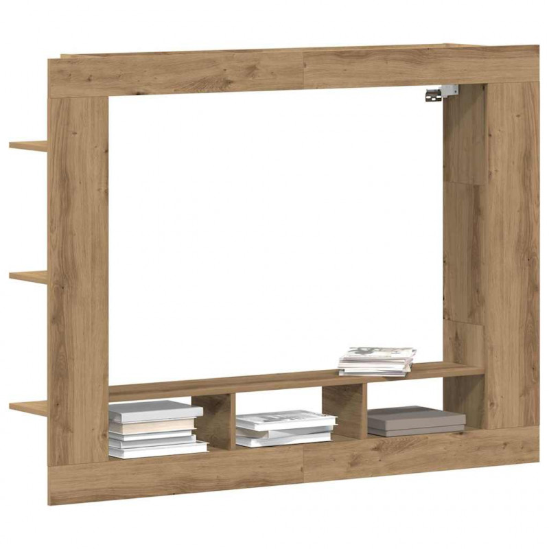 Szafka pod telewizor dąb artisan 152 x 22 x 113 cm