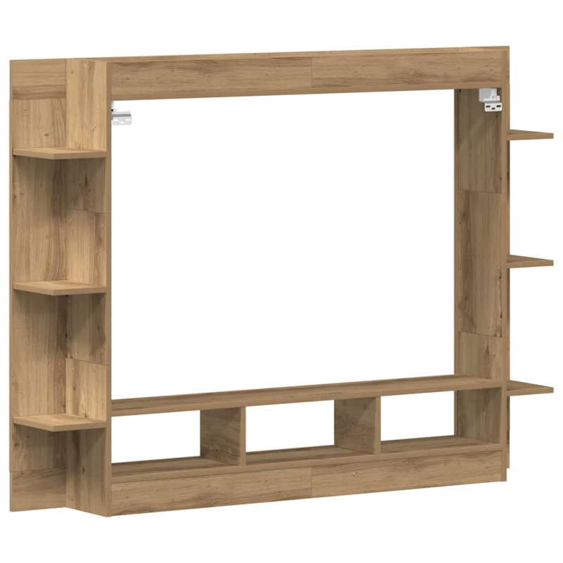 Szafka pod telewizor dąb artisan 152 x 22 x 113 cm