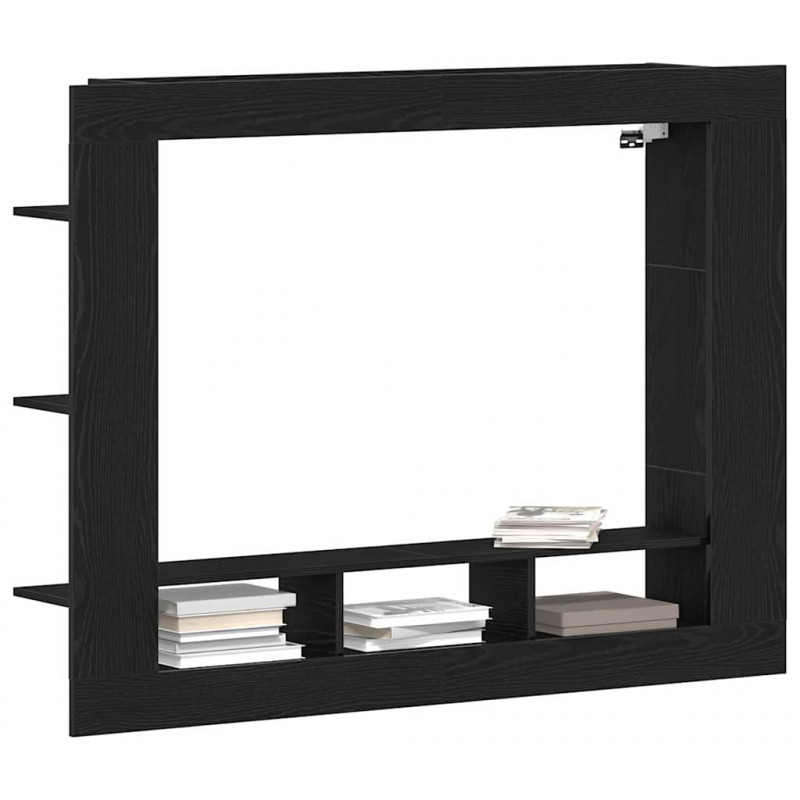 Szafka pod telewizor Czarny dąb 152 x 22 x 113 cm